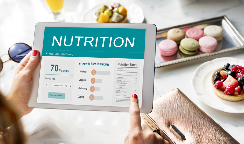 Nutrition chart